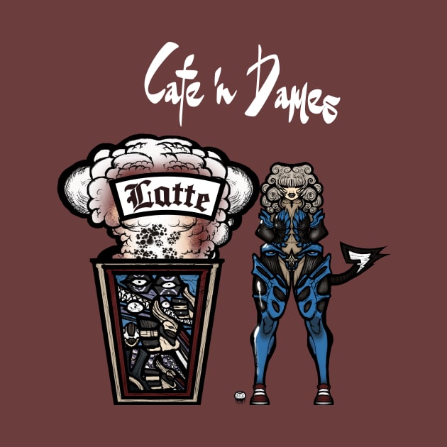 Cafe 'n Dames: Latte by InkBleedful94