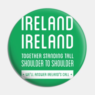 Ireland national anthem — Ireland’s Call Pin