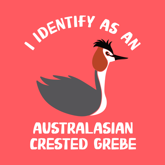 I Identify as an Australasian Crested Grebe by Alissa Carin