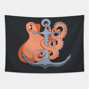 Octopus and an Anchor Tapestry