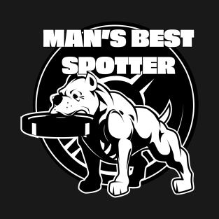 Pit bull Gym Spotter T-Shirt