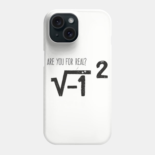 Numbers Are for Real Phone Case by shadyjibes