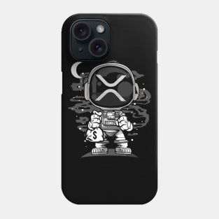 Astronaut Ripple XRP Coin To The Moon Crypto Token Cryptocurrency Wallet HODL Birthday Gift For Men Women Phone Case