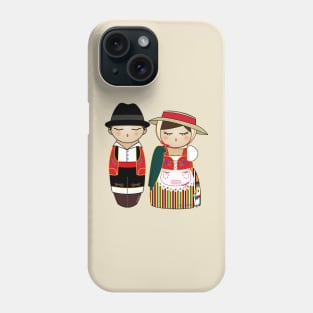 Kokeshis Canarios Phone Case