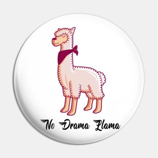 No drama lama Pin