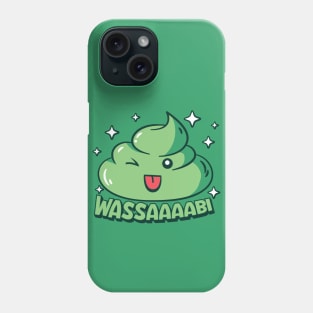 Cute Kawaii Wasabi Wassup Funny Phone Case