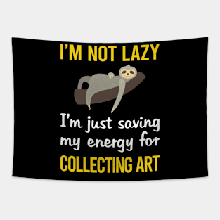 Funny Lazy Art Collecting Tapestry