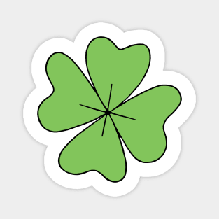 Four Leaf Clover Magnet