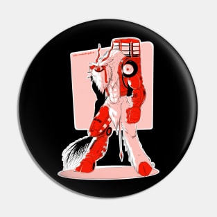 Cyber Krampus Pin