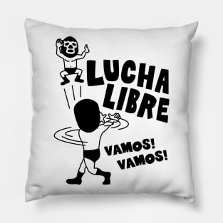 LUCHA LIBRE#29mono Pillow