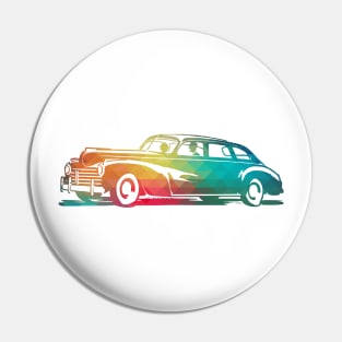 Rainbow old car 06 Pin