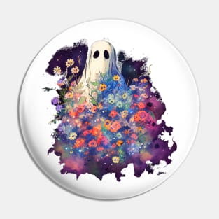 Spooky Ghost Pin