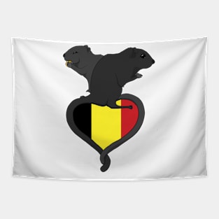 Gerbil Belgium (dark) Tapestry