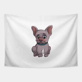 Cute French bulldog puppy Tapestry