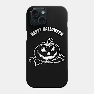 Happy Halloween Scary Pumpkin Phone Case