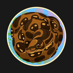 Ball Python Circle T-Shirt