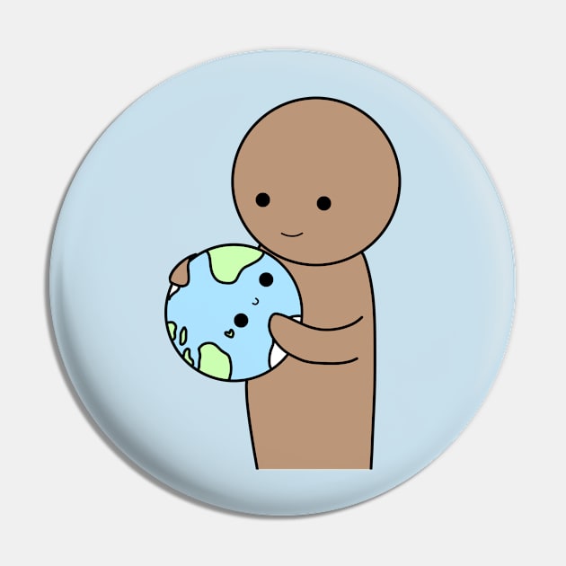 Protect Mother Earth Pin by kawaiiwithkarti