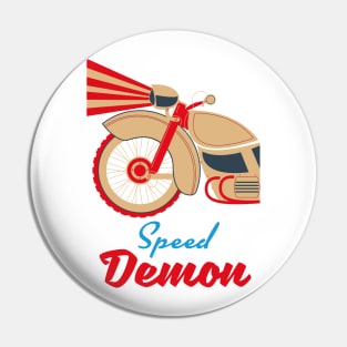 Speed Demon Pin