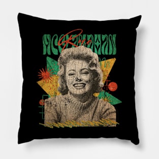 VINTAGE POP RETRO -Rue McClanahan - STYLE 70S Pillow