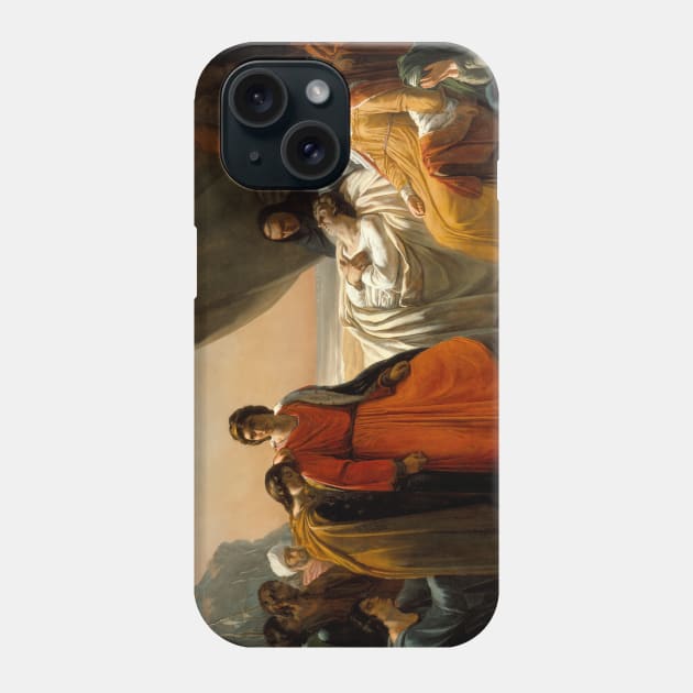 The Death of Saint Louis by Ary Scheffer Phone Case by Classic Art Stall