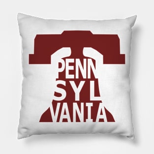 Pennsylvania, liberty bell Pillow