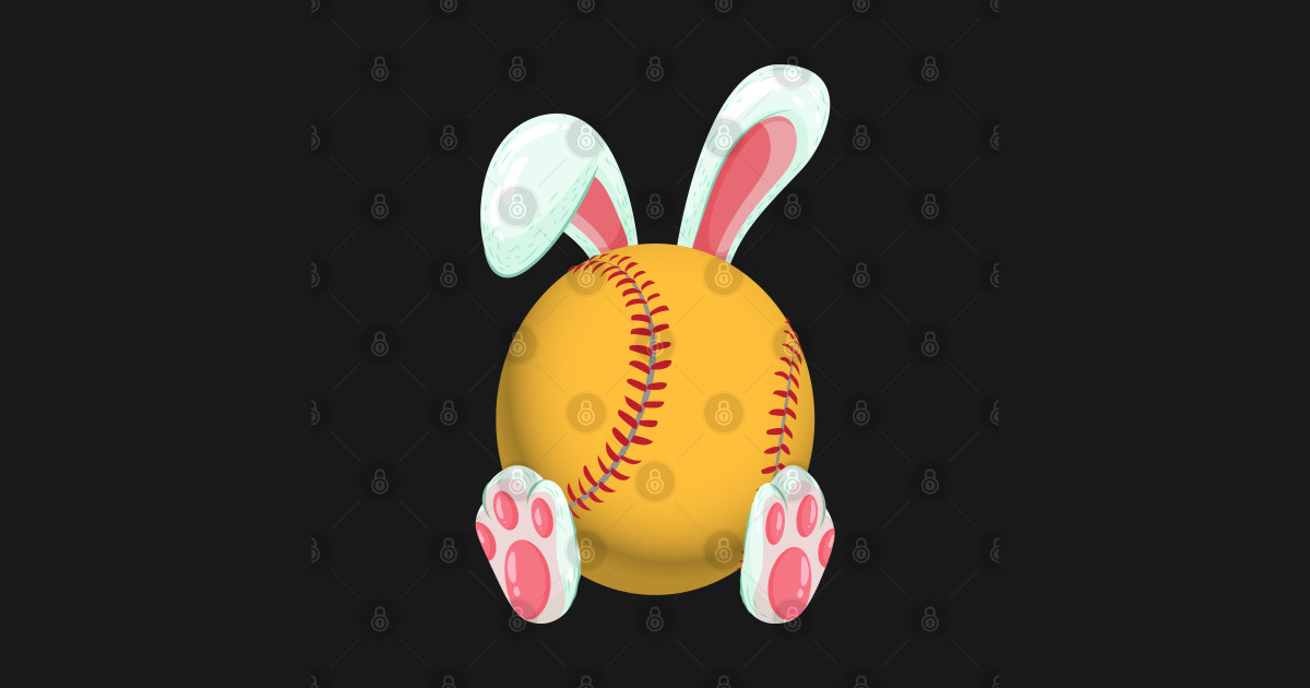 Softball Easter Bunny Rabbit Sports Lover Gift Easter Day Tank Top