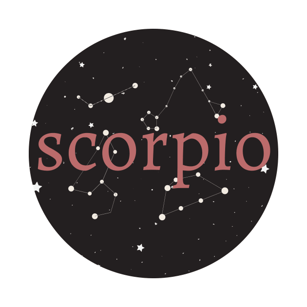 Scorpio Zodiac Sign Circle by magicae