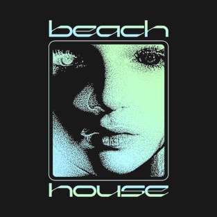 Beach House - Modern Graphic Fanmade T-Shirt