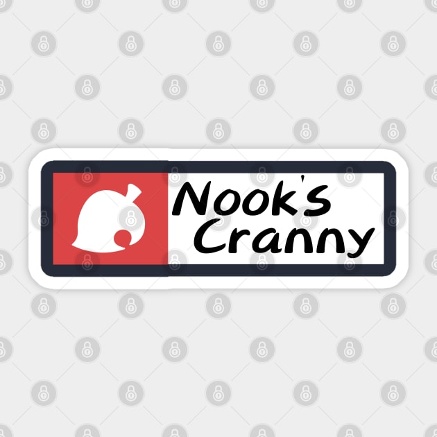 Nook's Cranny Animal Crossing New Horizons Sticker TeePublic