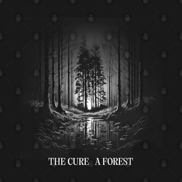 A Forest -- Original Retro Fan Art Design by unknown_pleasures