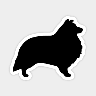 Shetland Sheepdog Silhouette Magnet