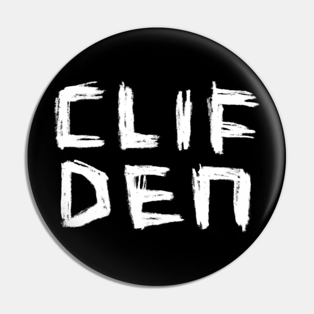 Clifden, Ireland Handlettering Pin by badlydrawnbabe