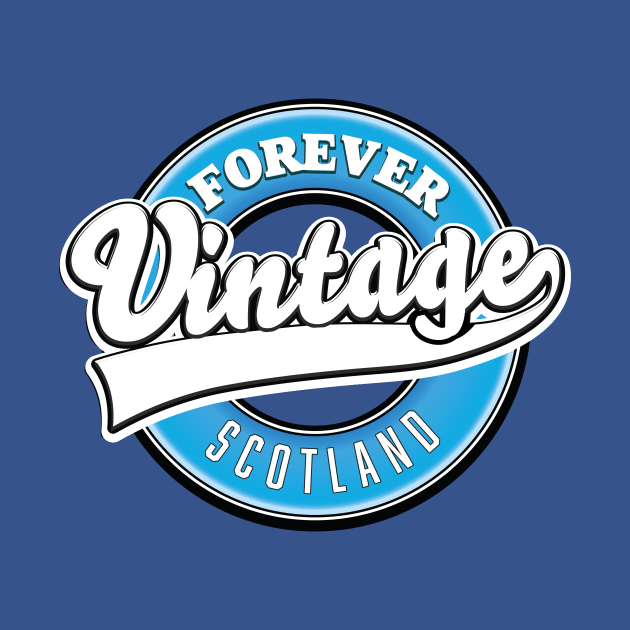 forever vintage Scotland logo by nickemporium1