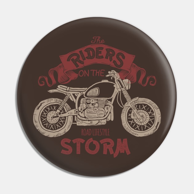 Riders on the storm Pin by swaggerthreads