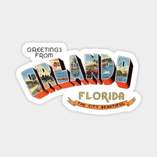 Greetings from Orlando Florida Magnet