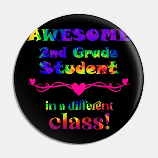 Awesome 2nd Grade Student – in a different class! Pin