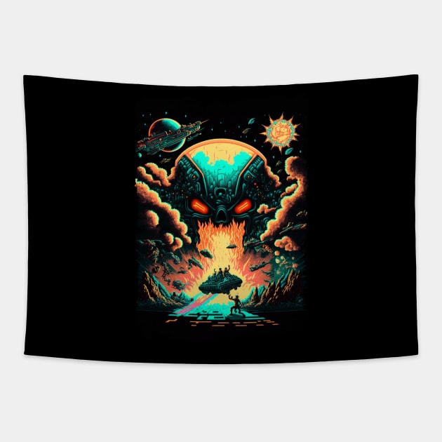 Alien Invasion 2 Tapestry by World Industry