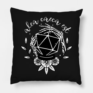 Pen and paper fortune teller cube quote Pillow