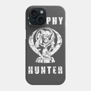 Trophy Hunter White Distressed Phone Case