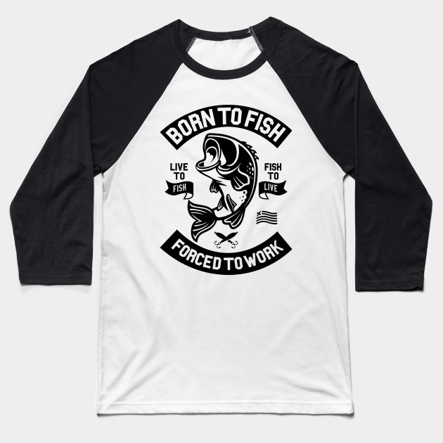 fishing baseball shirt