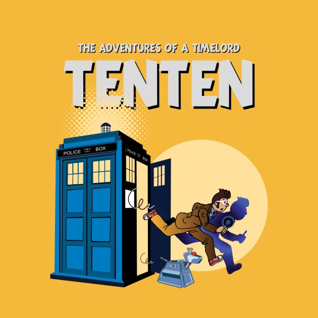 THE ADVENTURES OF A TIMELORD by KARMADESIGNER T-SHIRT SHOP