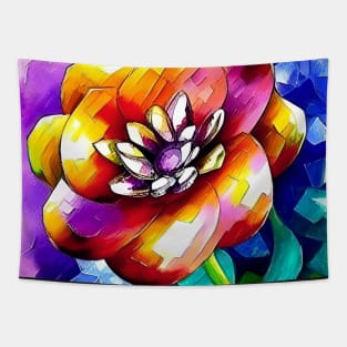 Flower within a Flower Tapestry