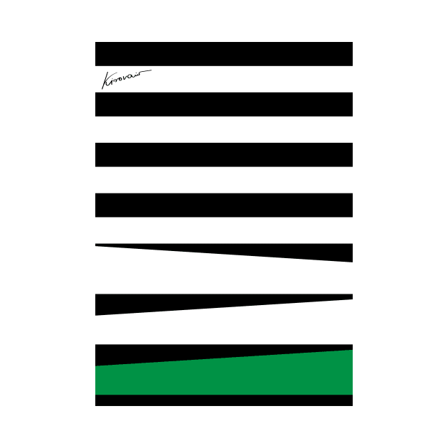 Stripes Green by Kirovair