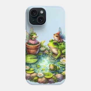 Wise Toad and the Frog Fairies Phone Case