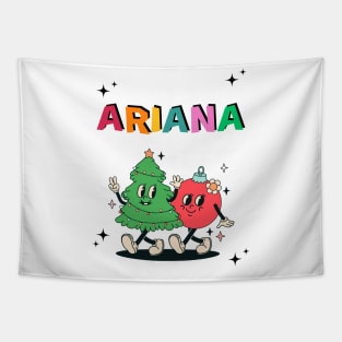 Ariana Custom Request Personalized - Christmas Tree Tapestry