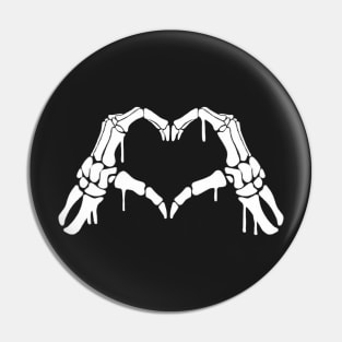 Skeleton Love Pin