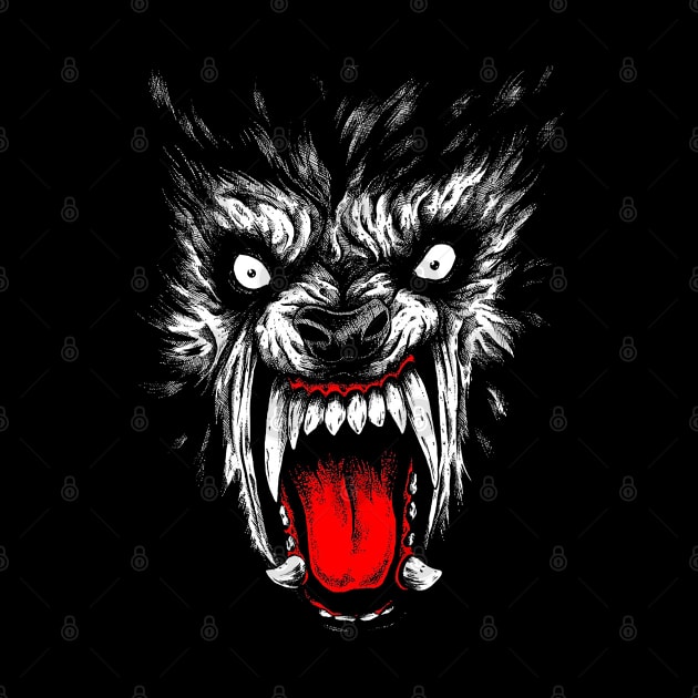 American Werewolf in London Werewolf Horror by WikiDikoShop