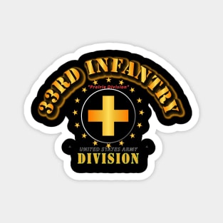 33rd Infantry Division - Prairie Division Magnet