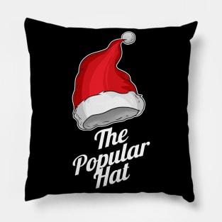 Santas Hat Is The Popular Hat For Christmas Pillow