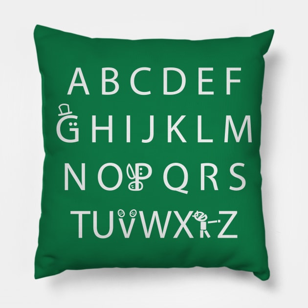 Canadian Alphabet Pillow by DigitalCleo